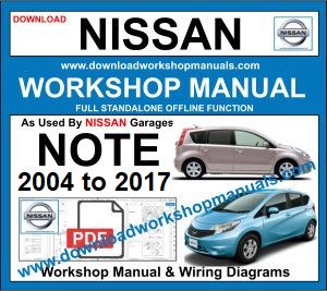 Nissan Note workshop service repair manual